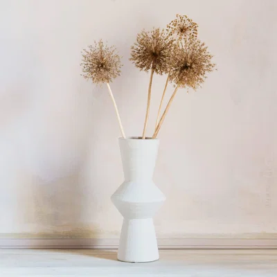 Graham & Green Graham and Green White Cyrus Vase