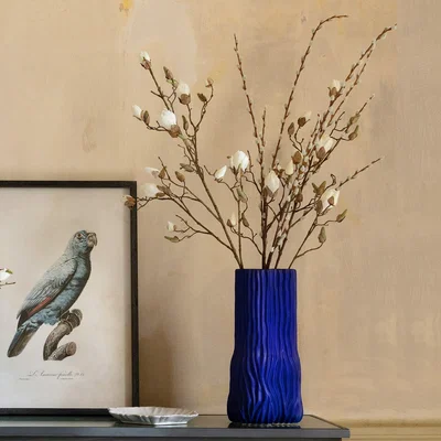 Graham & Green Electric Blue Tall Trunk Vase