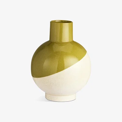Habitat Habitat Sintra Dipped Ceramic Vase - Cream