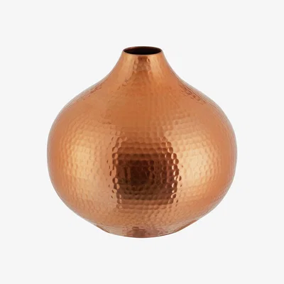 Habitat Habitat Solomon Hammered Rose Gold Round Vase