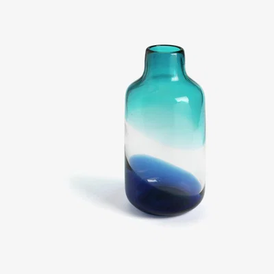 Habitat Habitat Decorative Ombre Glass Vase - Blue & Green