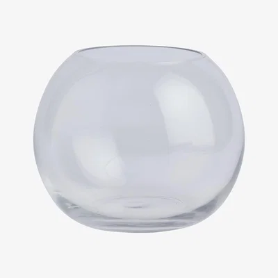Habitat Habitat Clear Round Glass Vase