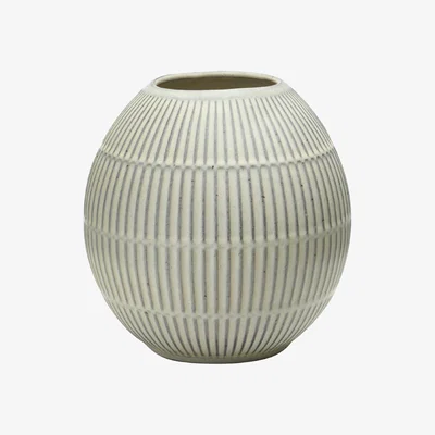 Habitat Habitat Ceramic Glazed Vase - White