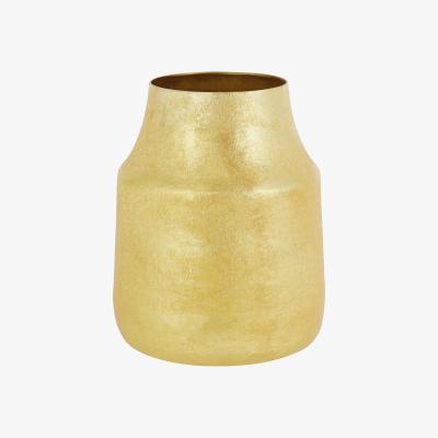 Habitat Habitat Solomon Hammered Brass Small Vase