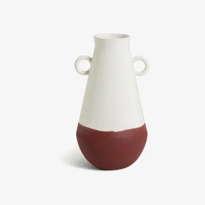 Habitat Habitat Ceramic Vase - Terracotta