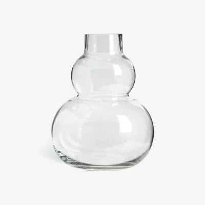 Habitat Habitat Decorative Bubble Vase - Glass