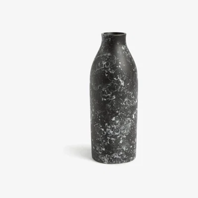 Habitat Habitat Black Marble Vase