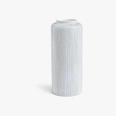 Habitat Habitat Grey Textured Vase