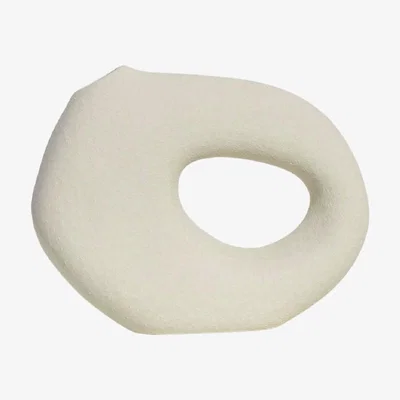 Habitat Habitat O Shaped Vase - Cream