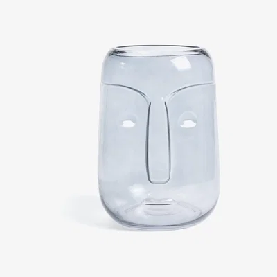 Habitat Habitat Boho Face Vase - Glass
