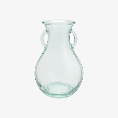 Habitat Habitat Large Handled Glass Vase - Clear