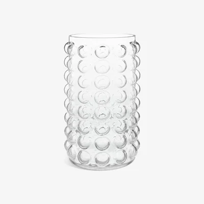 Habitat Habitat Tall Bobble Glass Vase - Clear