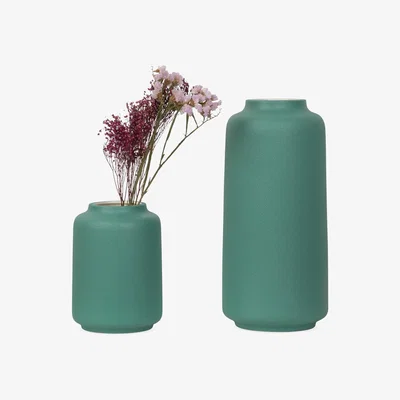 Heal's Heal's Trent Vase Blue Small - Heal's UK Furniture