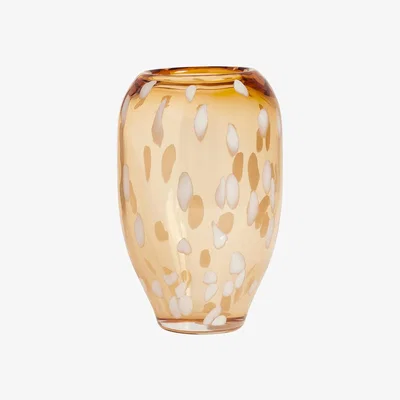 Heal's OYOY Jali Vase Amber Medium