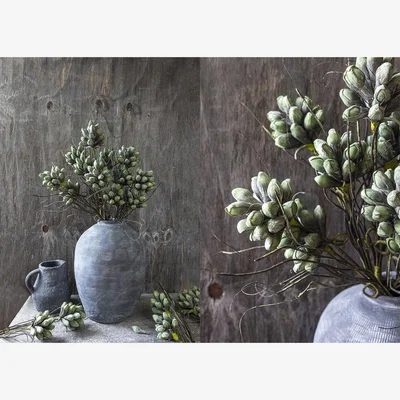 Heal's Abigail Ahern Seafoam Thistle Faux Stem