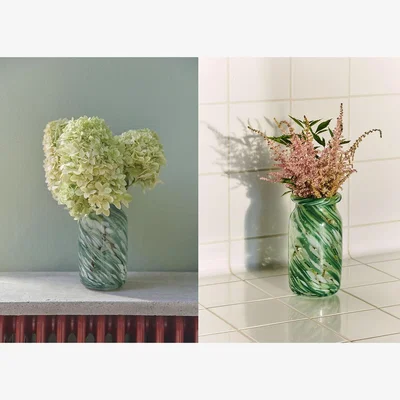 Heal's HAY Splash Vase Green Small