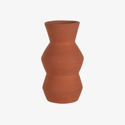 Heal's Maria Portugal Terracotta Terracotta Geo Vase