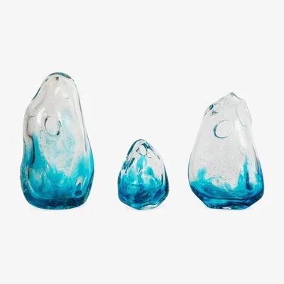 Heal's Heal's Fusion Recycled Glass Vase in Small - Heal's UK Furniture