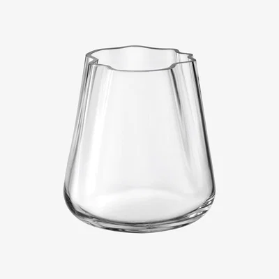 Heal's LSA International Lagoon Vase/Lantern H18.5cm Clear