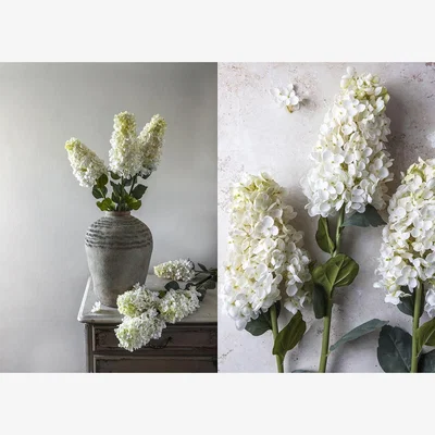 Heal's Abigail Ahern Hydrangea Paniculata Cream Faux Stem