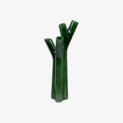 Heal's Ligne Roset Roseau Vase Green Small