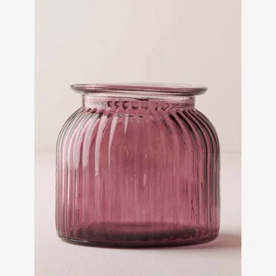 John Lewis Truly Glass Vase, H10cm, Grape