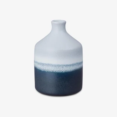 John Lewis Denby Minerals Bottle Vase, H14cm, Blue