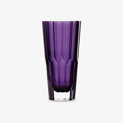 John Lewis Waterford Crystal Jeff Leatham Cut Glass Icon Vase, H25cm