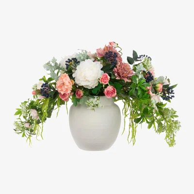 John Lewis Floralsilk Artificial Majestic Muse in Ceramic Vase