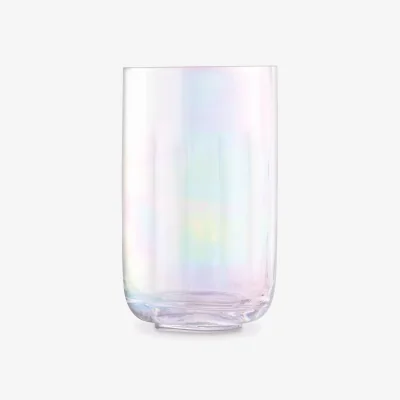John Lewis LSA International Pearl Optic Lantern/Vase, H18.5cm