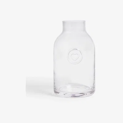 John Lewis ANYDAY John Lewis & Partners Jam Jar Vase, H18cm, Clear