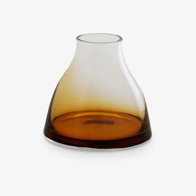 John Lewis Ro Collection No. 1 Flower Vase, H13cm, Burnt Sienna