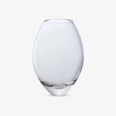 John Lewis Dartington Crystal Opus Vase, H30cm, Clear