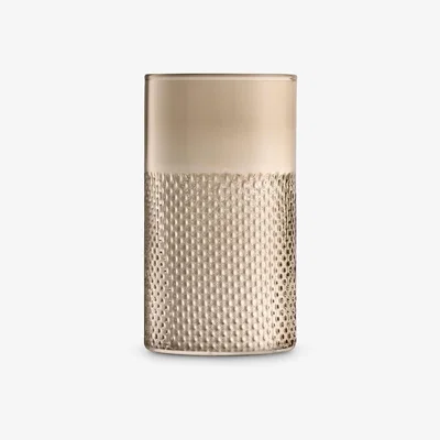 John Lewis LSA International Wicker Vase, H25cm, Taupe