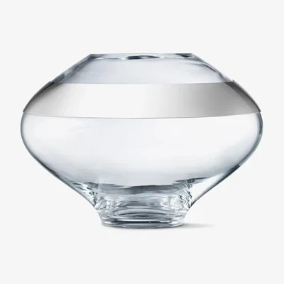 John Lewis Georg Jensen Duo Vase, H23.5cm, Clear