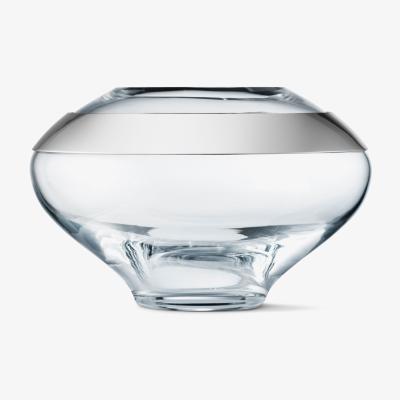 John Lewis Georg Jensen Duo Vase, H10.5cm, Clear