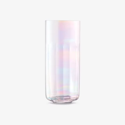 John Lewis LSA International Pearl Optic Lantern/Vase, H28.5cm