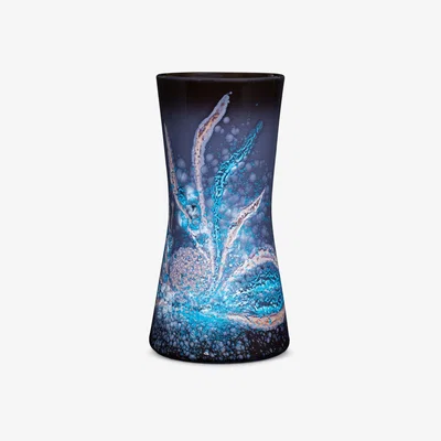 John Lewis Poole Pottery Celestial Hourglass Vase, H30cm