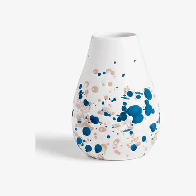 John Lewis John Lewis & Partners Splash Balloon Vase, H15cm, Multi