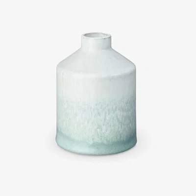 John Lewis Denby Kiln Bottle Vase, H14cm, Green