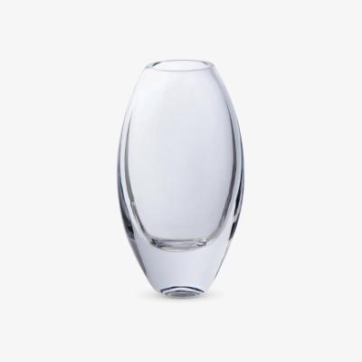 John Lewis Dartington Crystal Opus Vase, H17.5cm, Clear