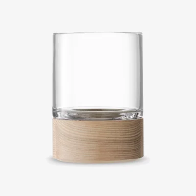 John Lewis LSA International Lotta Glass Vase/Lantern, H18cm
