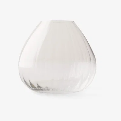 John Lewis Truly Fluted Crystal Vase, H16.5cm, Clear