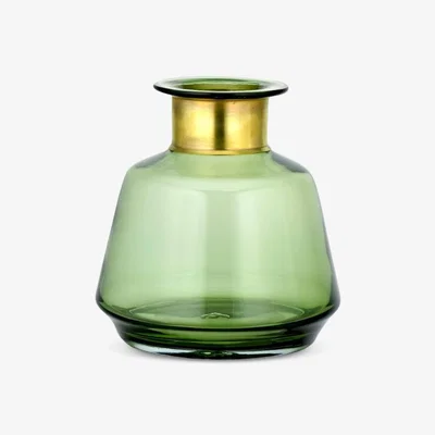 John Lewis Nkuku Miza Vase, H20.5cm, Green