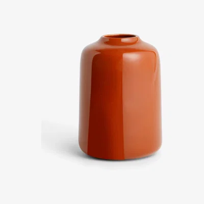 John Lewis John Lewis Gloss Vase, H19cm, Orange