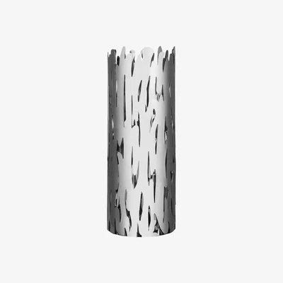 John Lewis Alessi Barkvase Flower Vase, H30cm, Silver