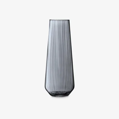 John Lewis LSA International Lantern Vase, H36cm, Zinc Lustre