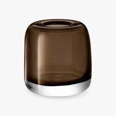 John Lewis LSA International Melt Glass Vase, H15cm