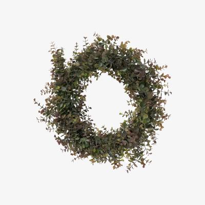 John Lewis Truly Eucalyptus Wreath, Dia.50cm