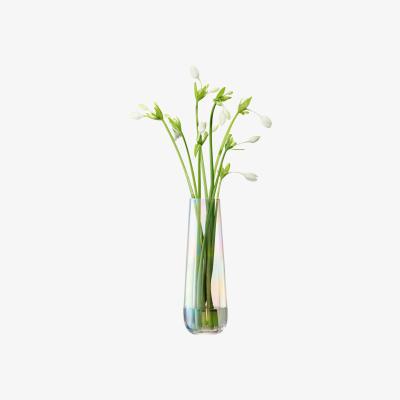 John Lewis LSA International Pearl Optic Vase, Tall, H36cm